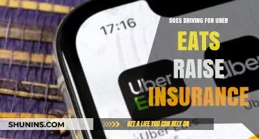 Does Driving for Uber Eats Increase Your Insurance Costs?