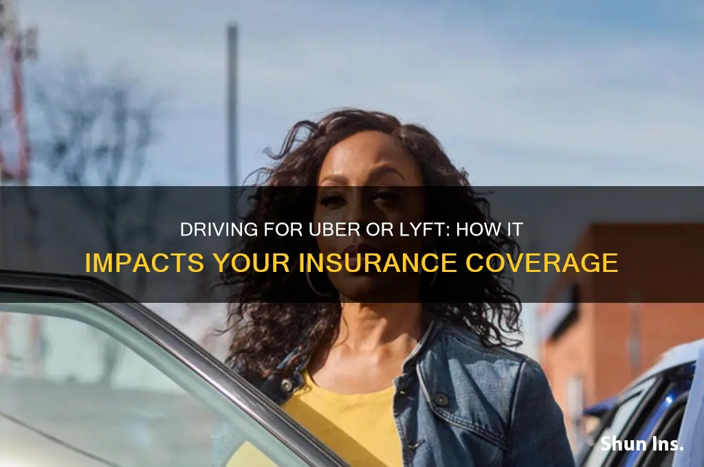 does driving for uber or lyft hurt insurance