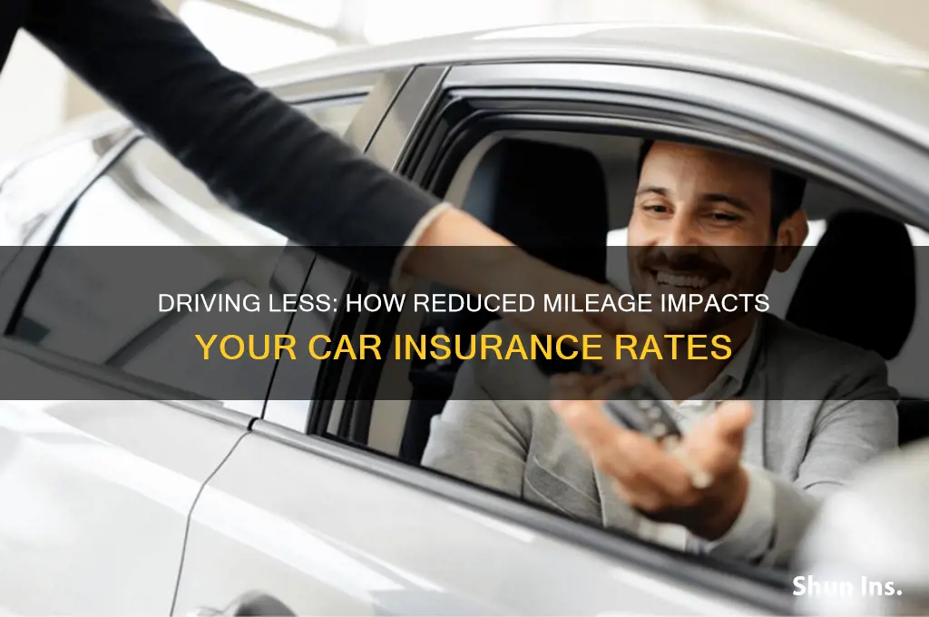 does driving less lower insurance