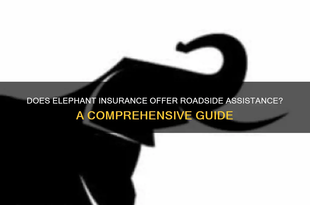 does elephant insurance have roadside assistance