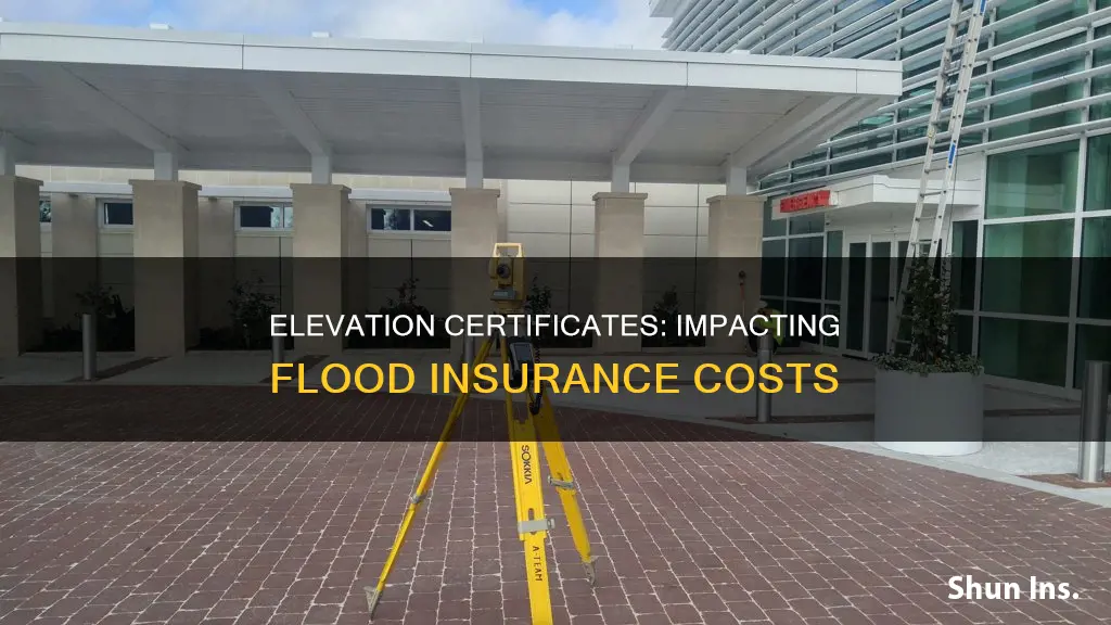 does elevation certificate affect flood insurance