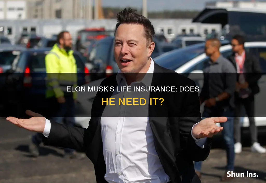 does elon musk have life insurance