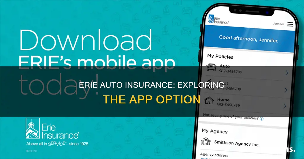 does erie auto insurance have an app