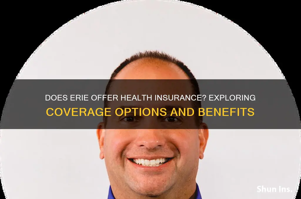 does erie have health insurance