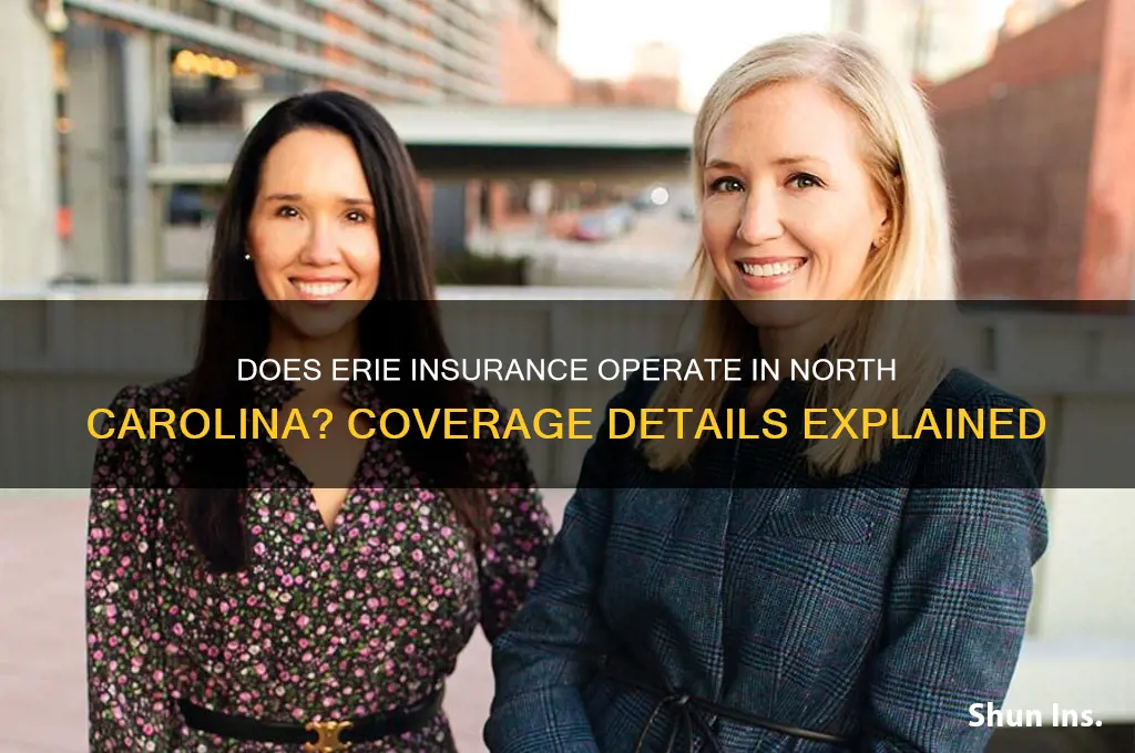 does erie insurance practice in north carolina