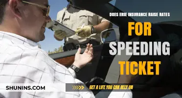 Erie Insurance: Speeding Ticket Rate Increase?