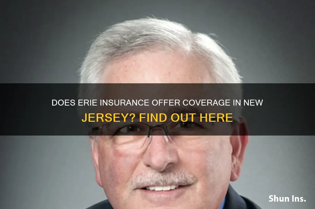 does erie insurance write in nj