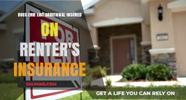 Does Erie Renter's Insurance Allow Additional Insured Parties?