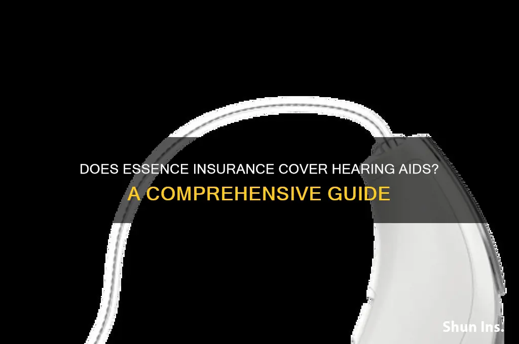 does essence insurance have something for hearing aides