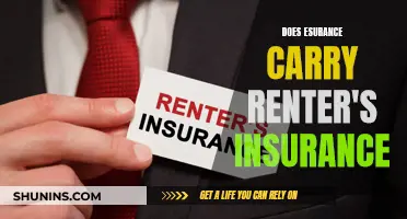 Esurance: Renters Insurance Available?