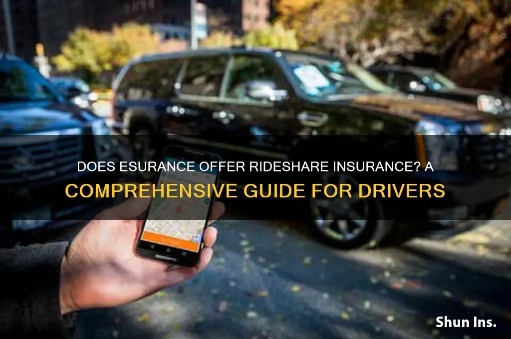 does esurance have rideshare insurance