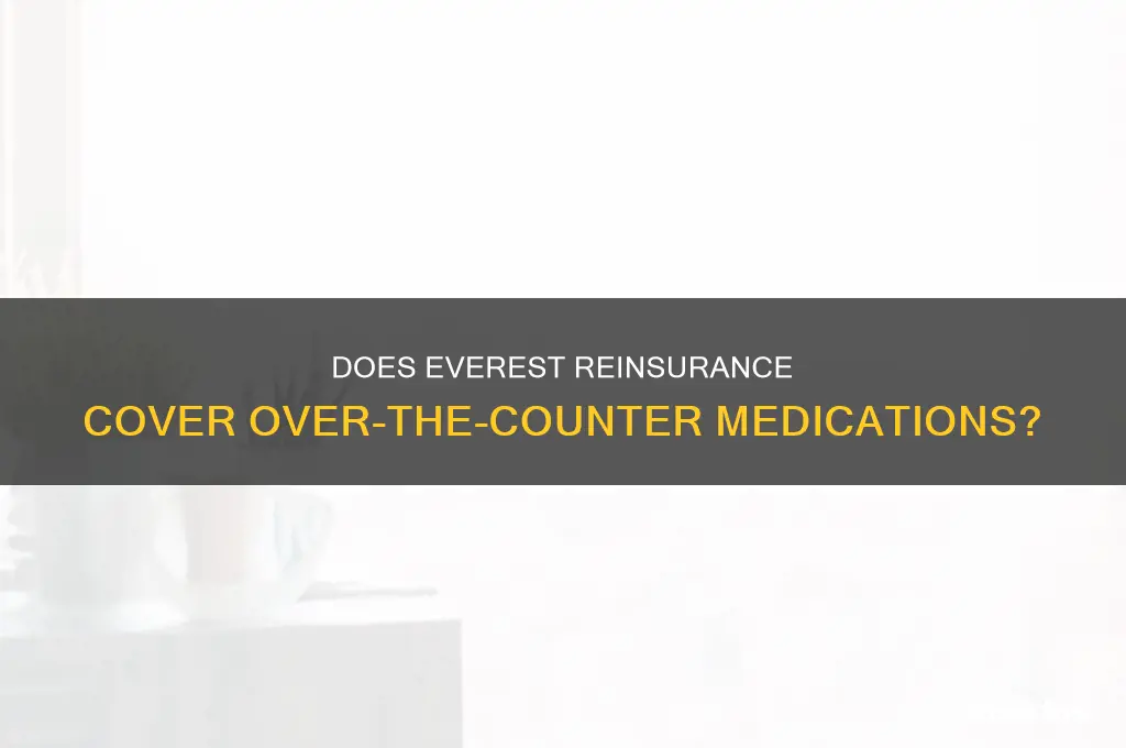 does everest rein insurance have otc meds
