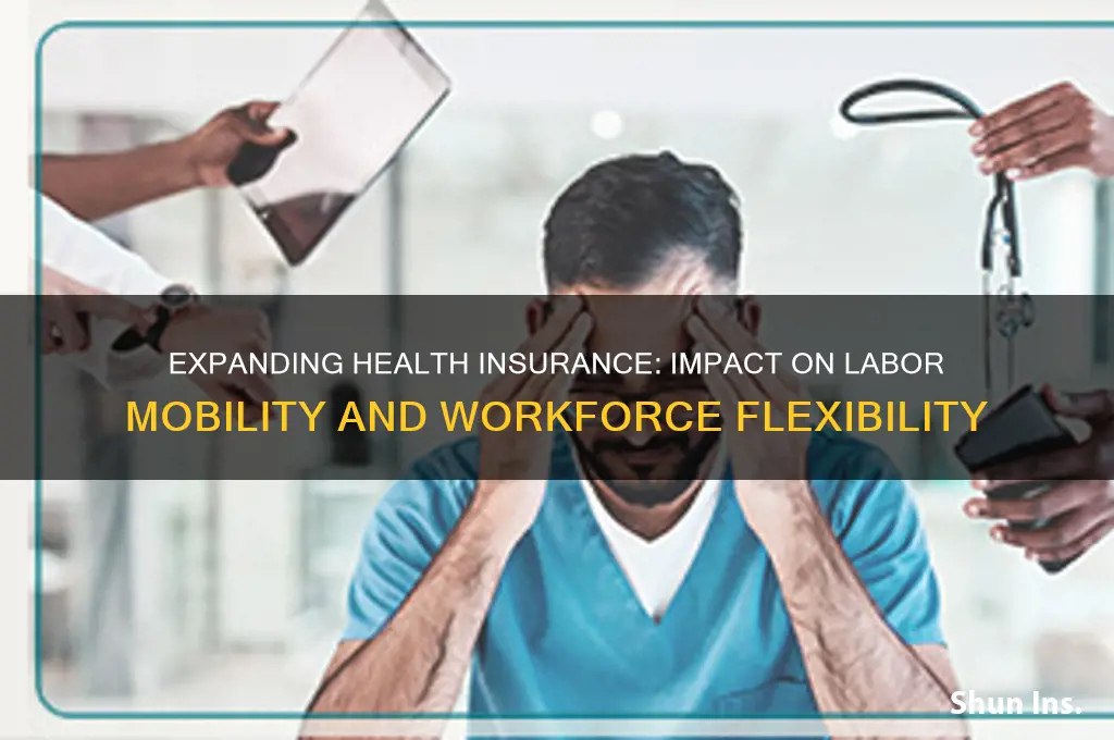 does expanding health insurance increase labour motility