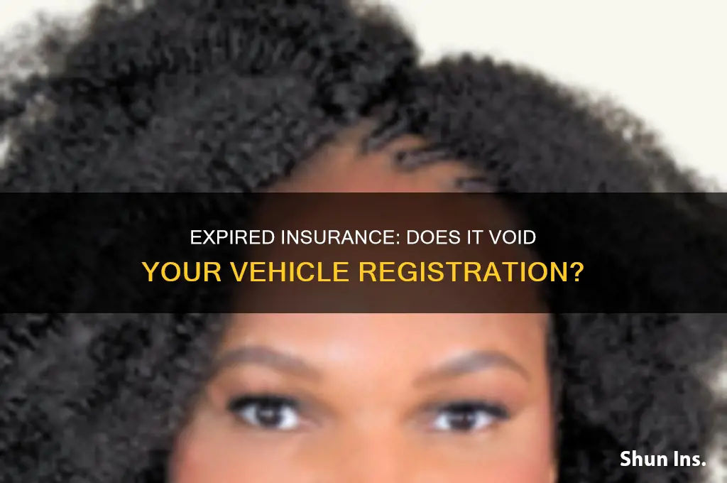does expired insurance void registration