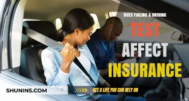 Failing a Driving Test: Impact on Insurance Rates