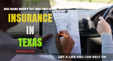 Failing a Driving Test: Impact on Texas Insurance Rates?