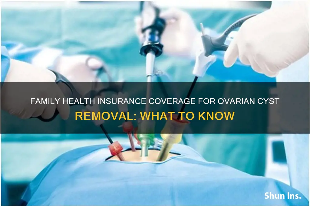 does family health insurance cover ovarian cyst removal