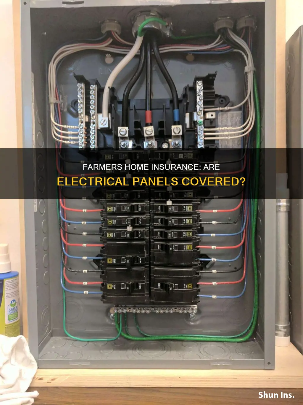 does farmers homeowners insurance cover electrical panels