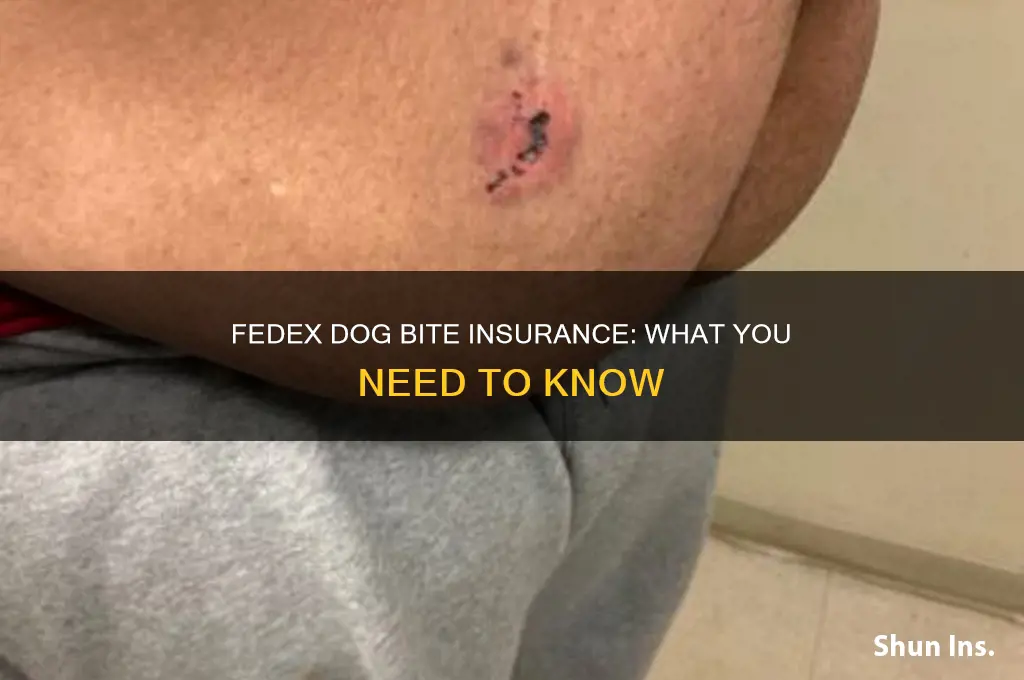 does fed ex have dog bite insurance