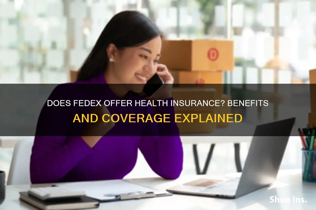does fedex give health insurance