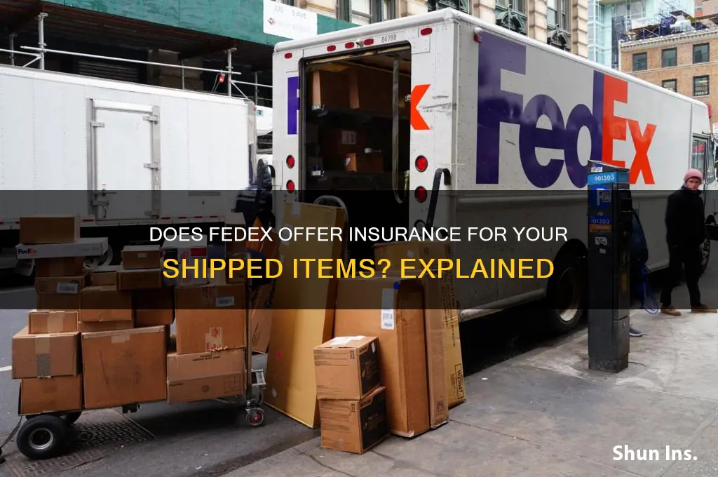 does fedex have insurance on items