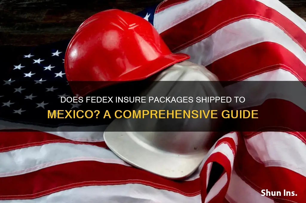 does fedex insure packages gto mexico