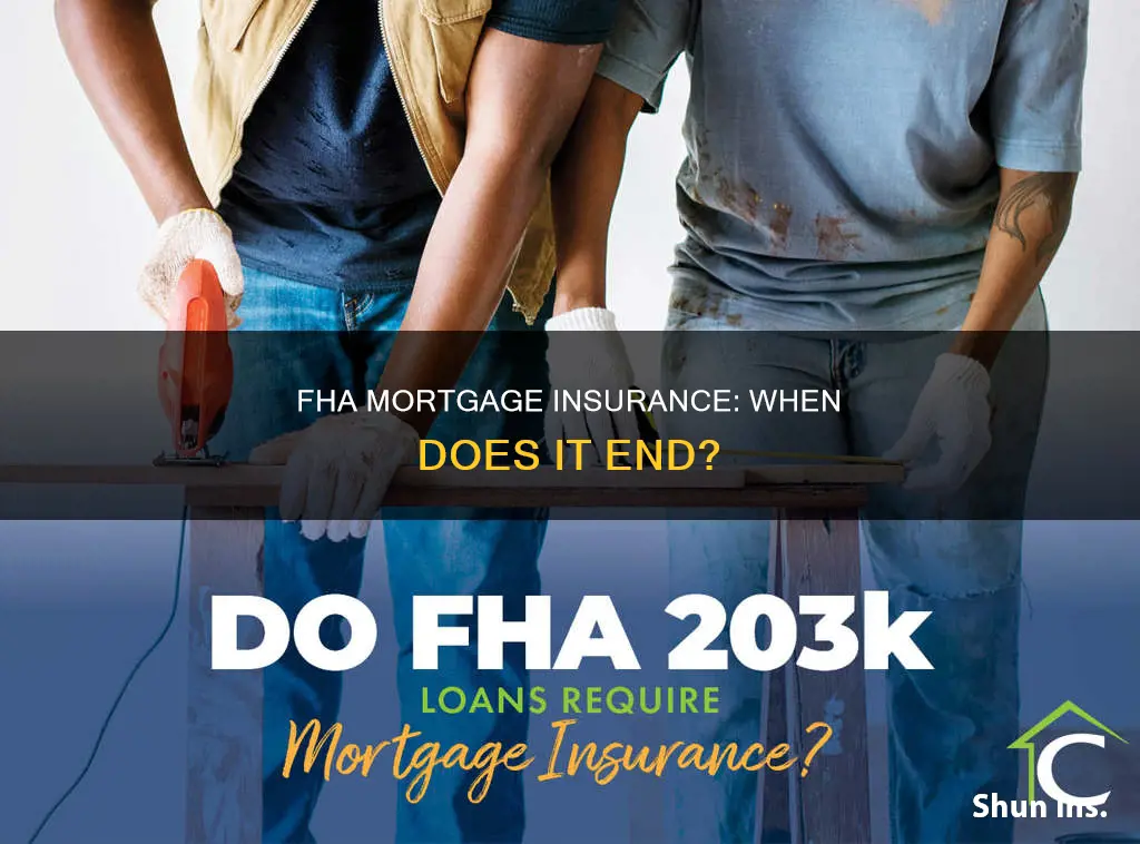does fha mortgage insurance ever go away