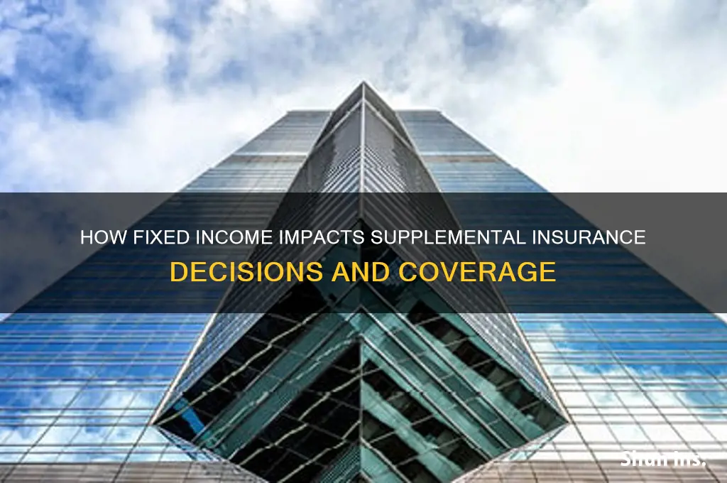 does fixed income have bearing on supplemental insurance