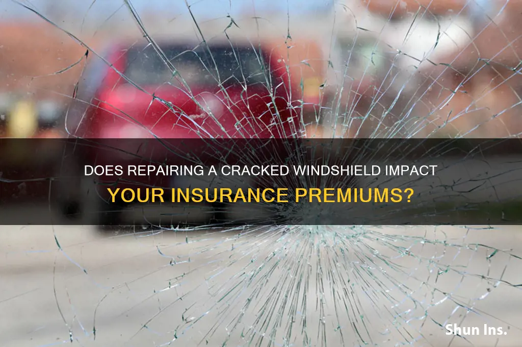 does fixing cracked windshield raise insurance