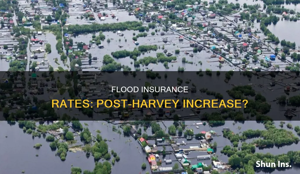 does flood insurance go up after harvey