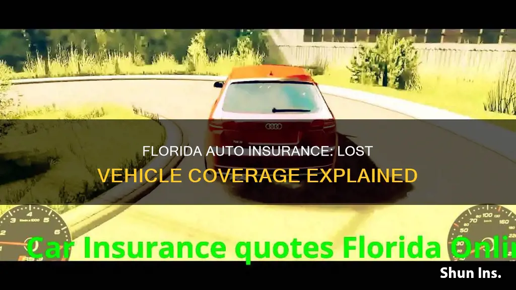 does florida auto insurance cover lost vehicles