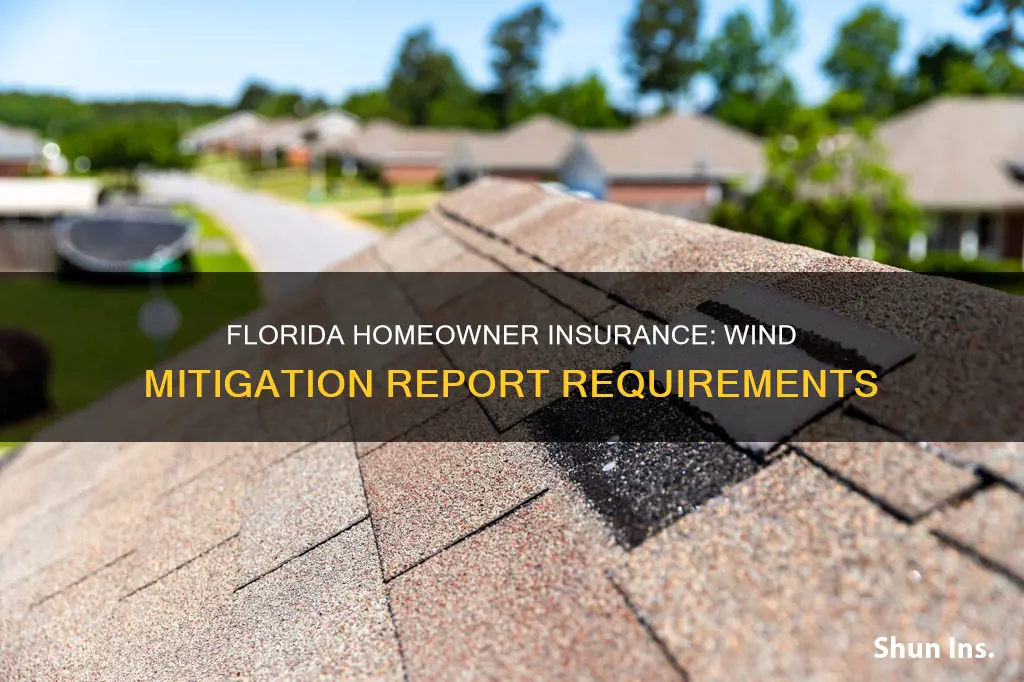 does florida homeowner insurance require wind mitigation report