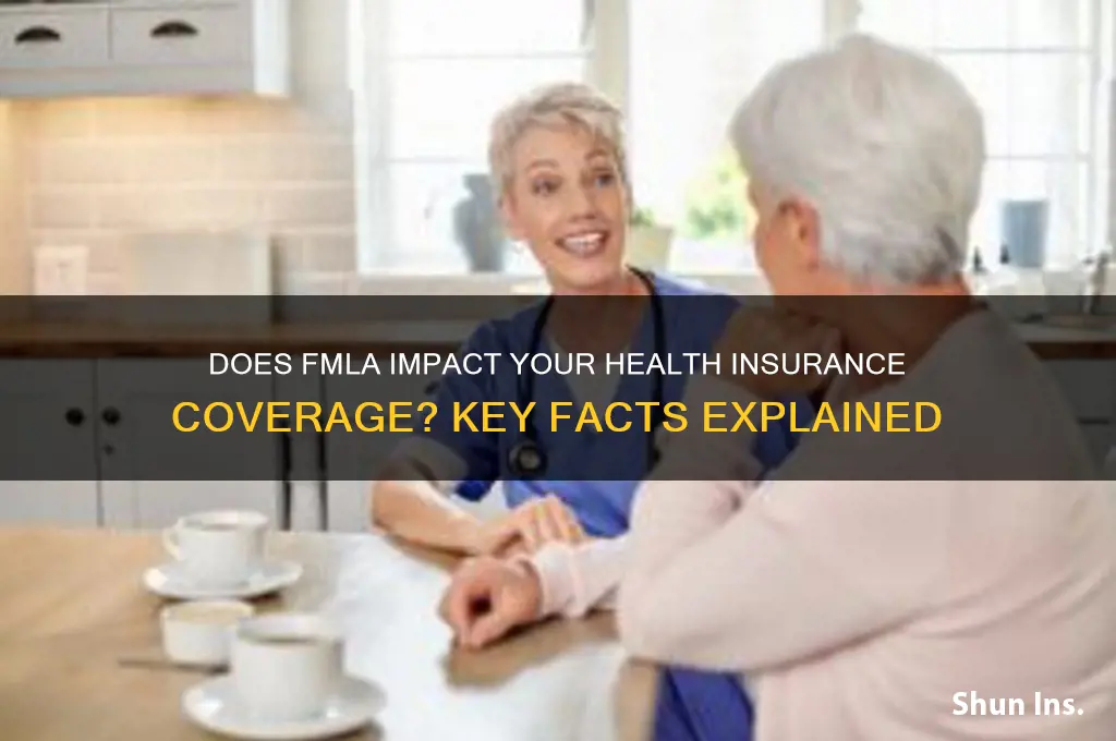 does fmla affect health insurance