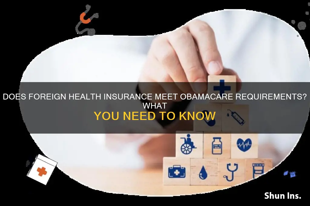 does foreign health insurance count for obamacare