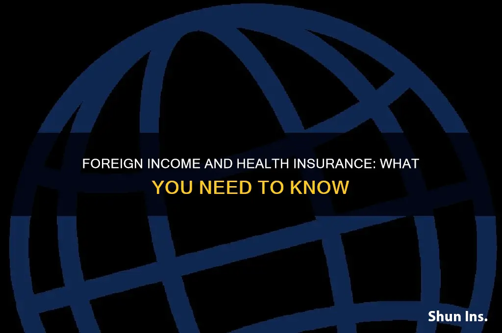 does foreign income count for health insurance