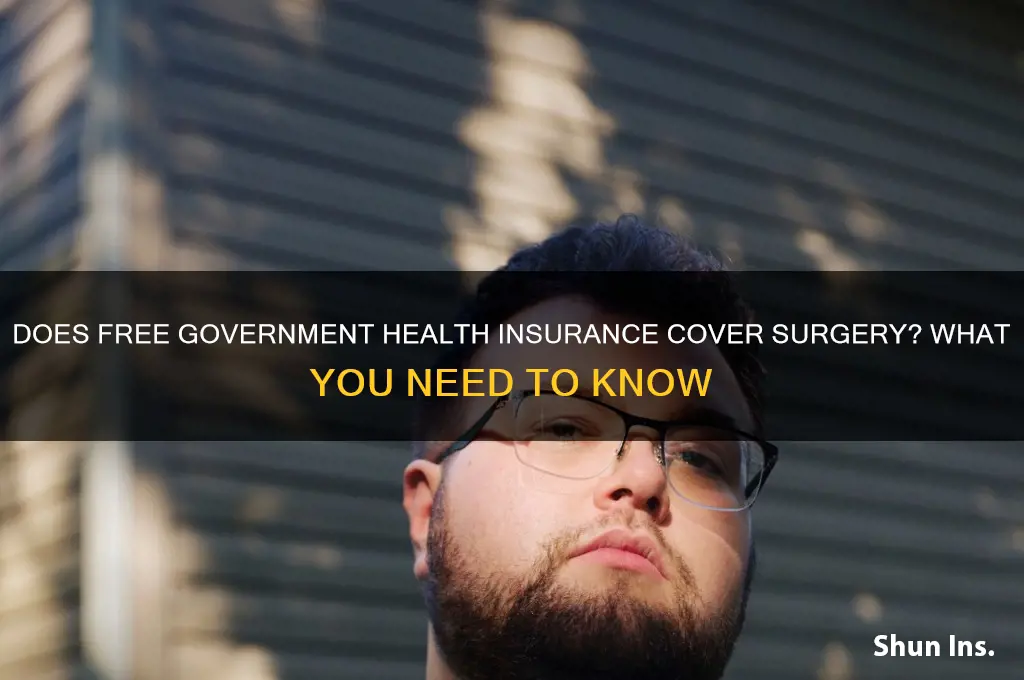 does free government health insurance cover surgery