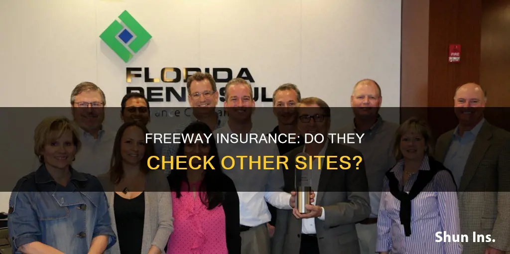 does free way insurance check other sites