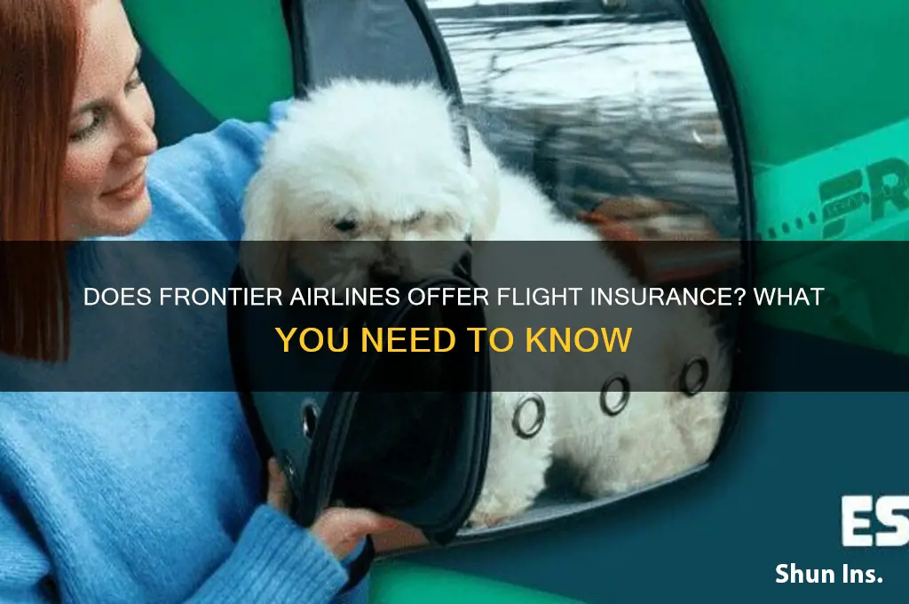 does frontier have flight insurance