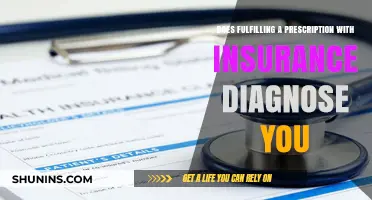 Does Insurance Prescription Filling Automatically Mean a Diagnosis?