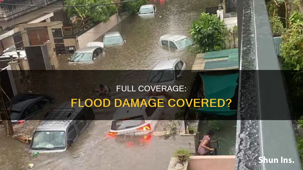 does full coverage auto insurance cover flood damage