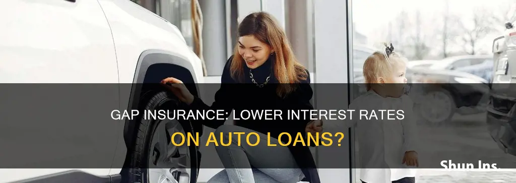 does gap insurance lower interest rate on loan
