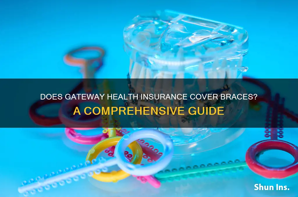 does gateway health insurance cover braces