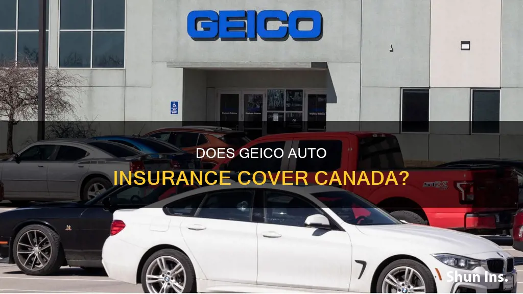 does geico auto insurance cover canada