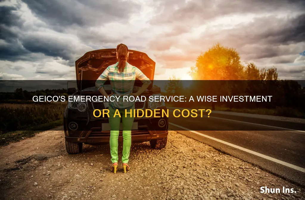 does geico emergency road service increase insurance