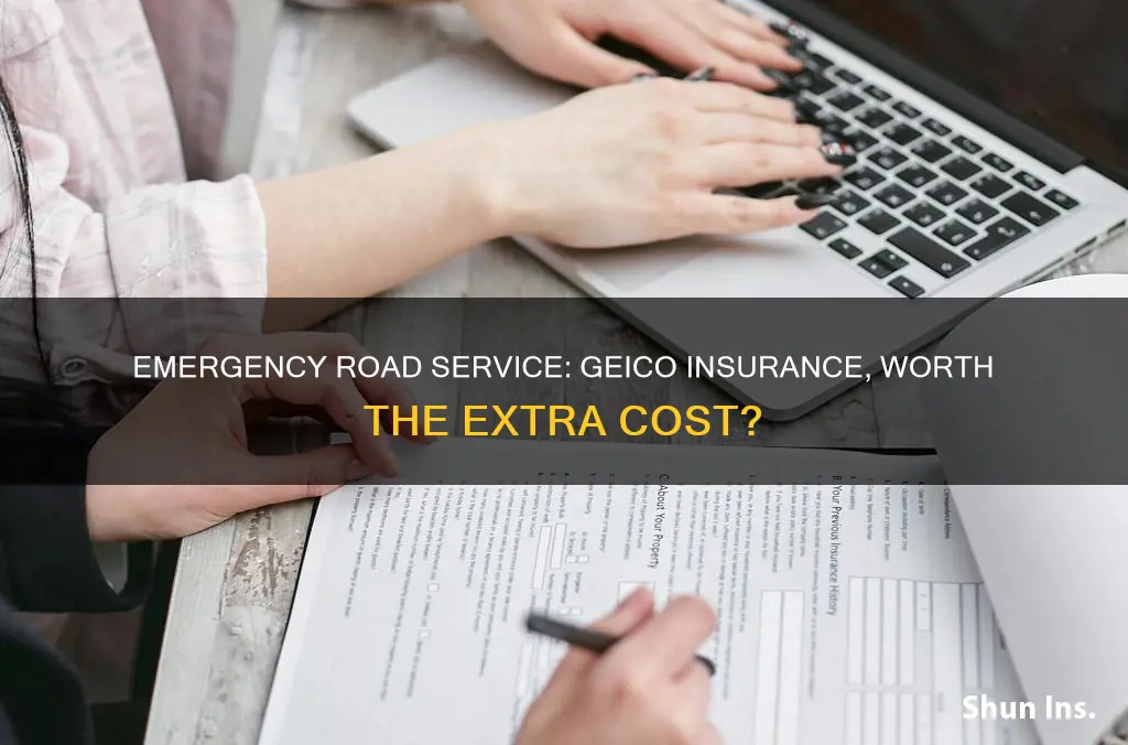 does geico emergency road service increase insurance