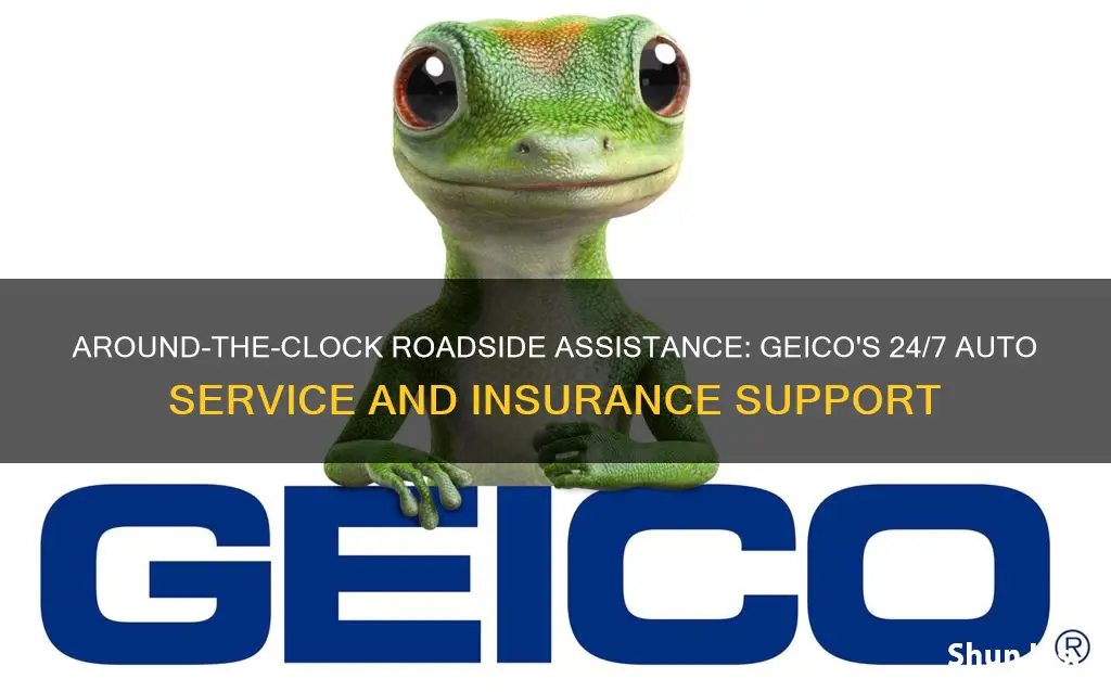 does geico offer 24 7 auto service with insurance