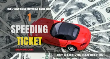 How Speeding Tickets Affect GEICO Insurance Rates