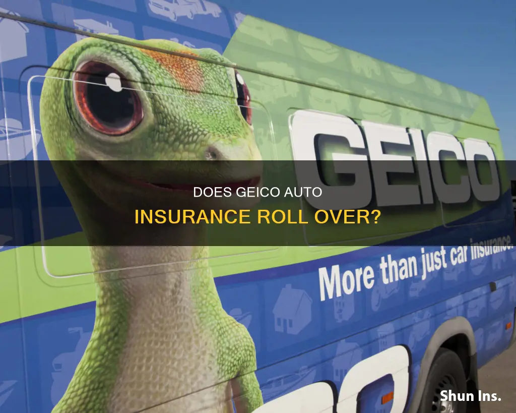 does geico roll over auto insurance