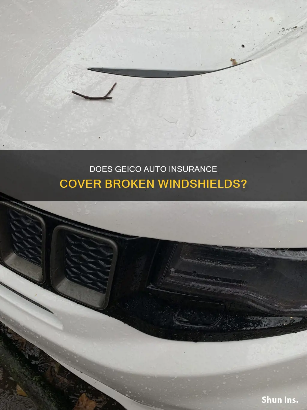 does geoki auto insurance cover broken windshields