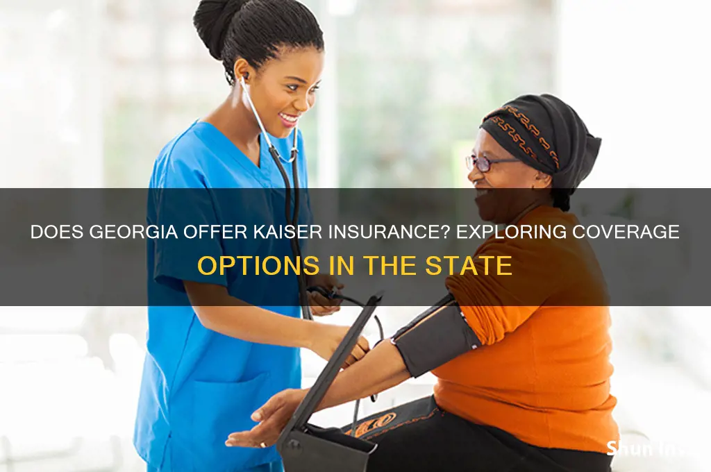 does georgia have kaiser insurance
